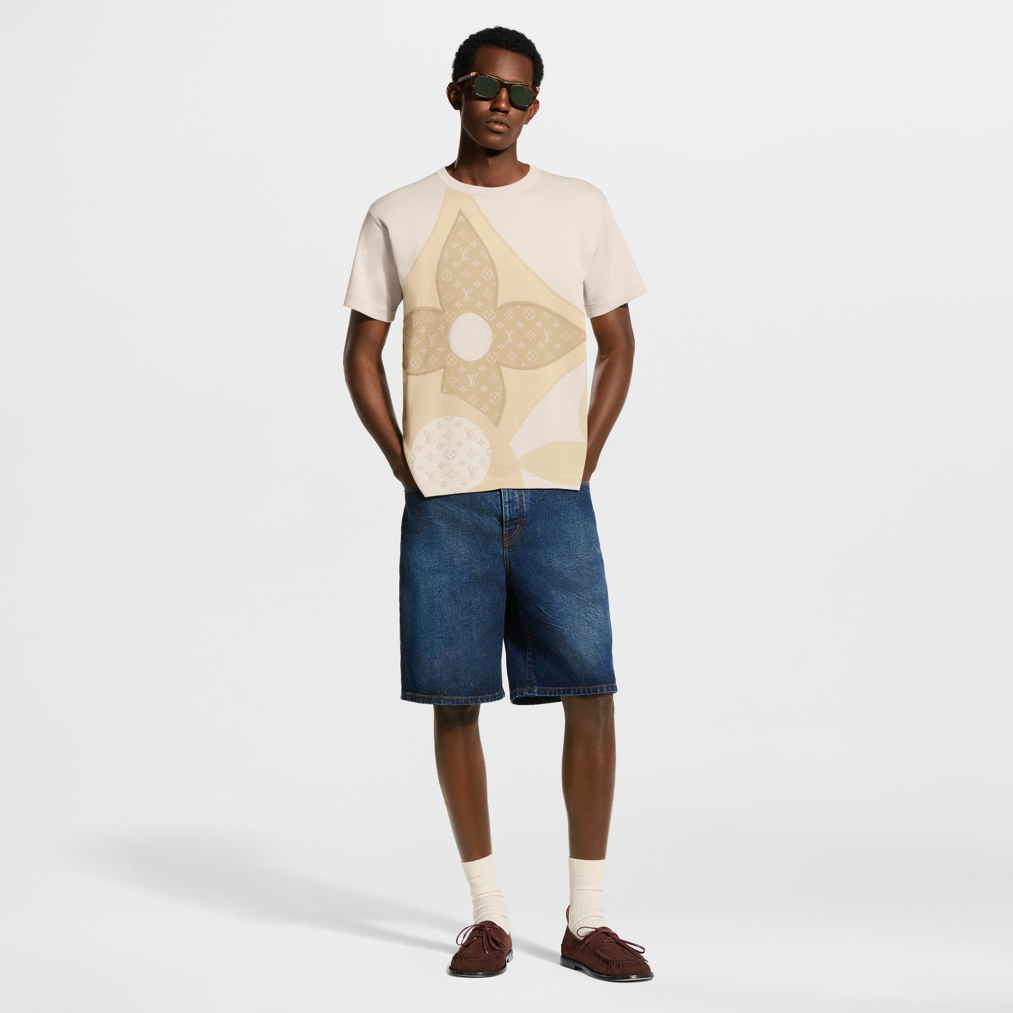 Short-Sleeved Denim Shirt - Men - Ready-to-Wear | LOUIS VUITTON ®
